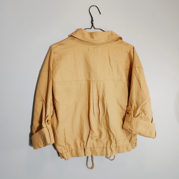 NWT Blank NYC Linen Utility Jacket - Picture 8 of 8